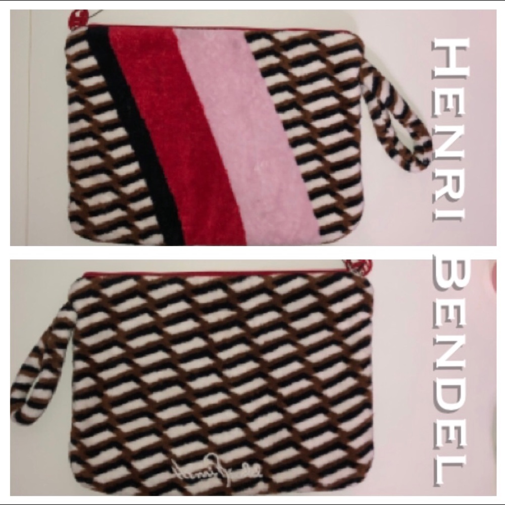 Henri Bendel 12 x 9 Waterproof Swimsuit Bikini bag